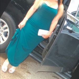 Emerald Green Mermaid Style Dress